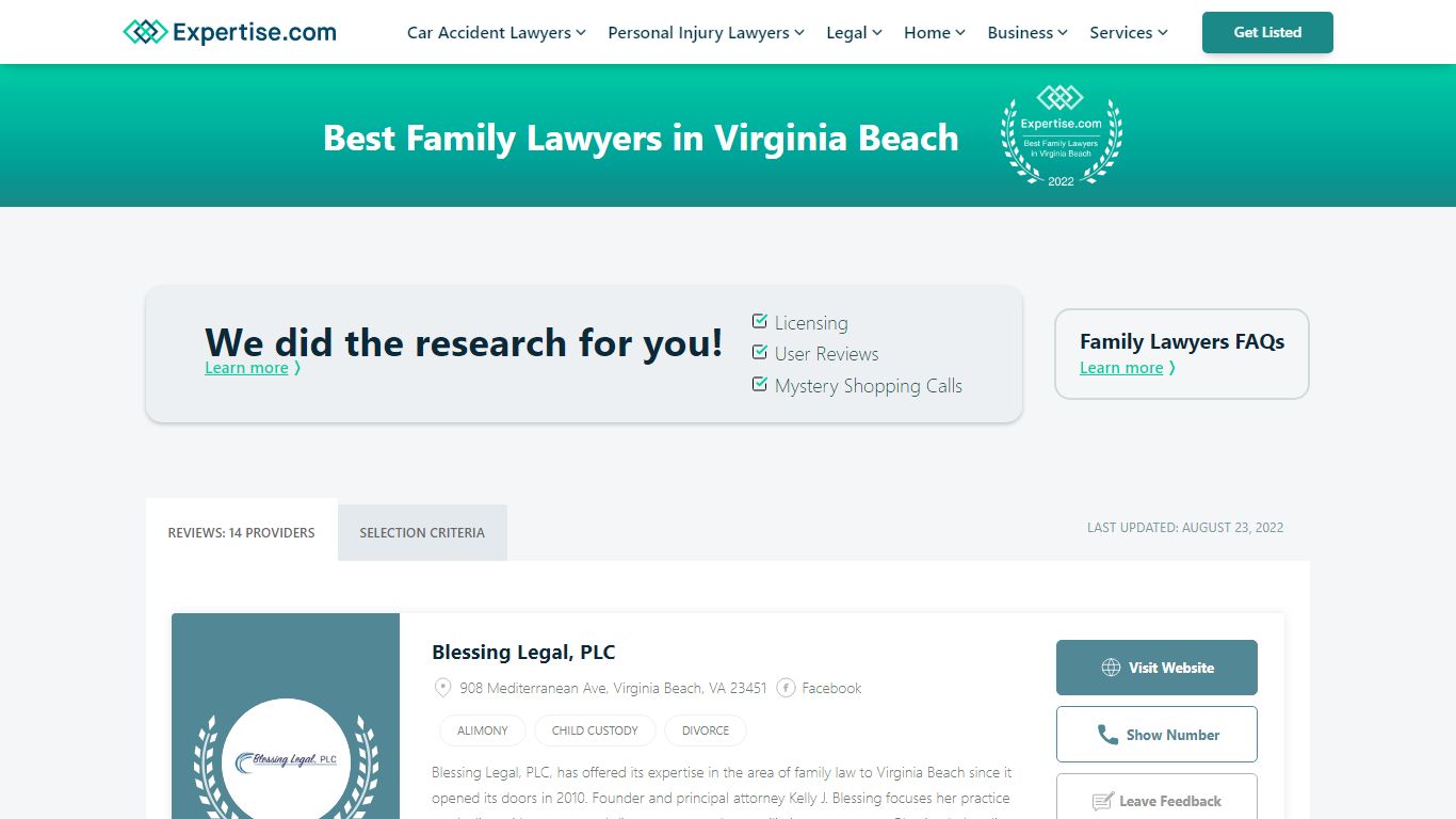 12 Best Virginia Beach Family Lawyers | Expertise.com